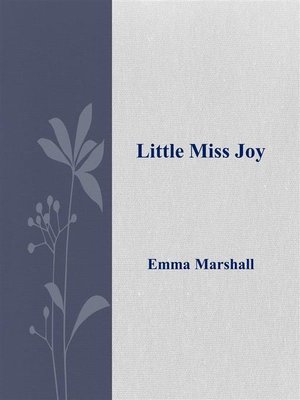cover image of Little Miss Joy
